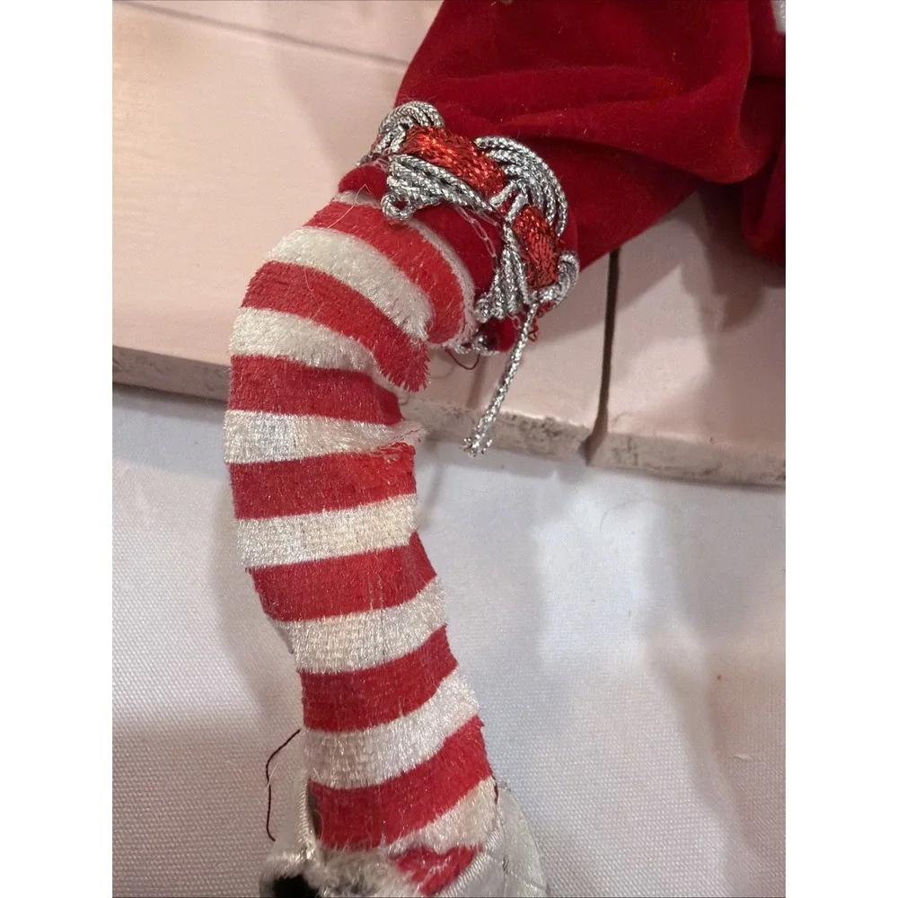 Cynthia Rowley Posable Christmas Elf‎ Doll Figure Boy Present Shelf Sitter READ